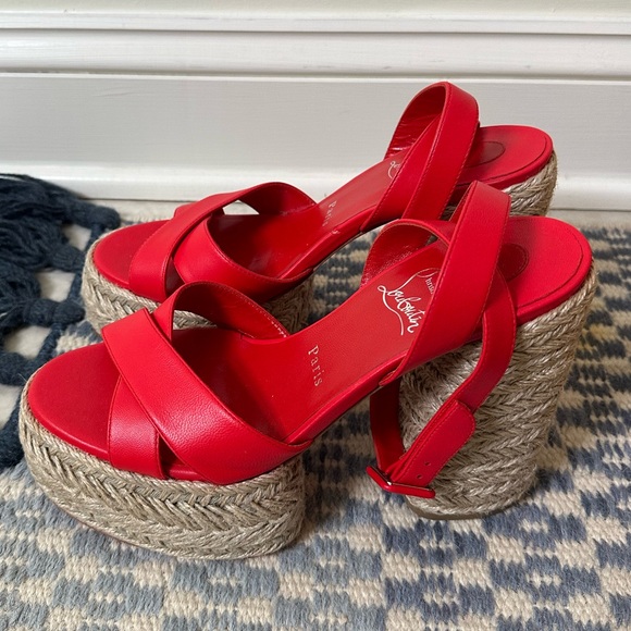 RED MARIZA CHRISTIAN LOUBOUTIN - Picture 4 of 6